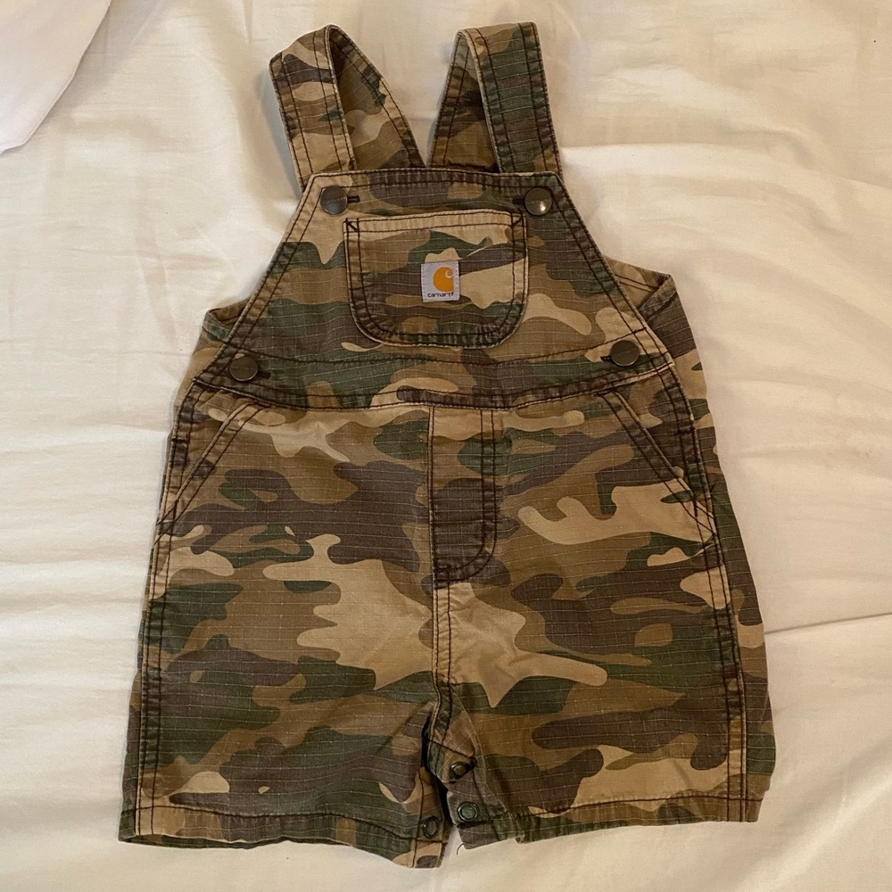 Baby Carhartt Overalls 18mo Shortalls